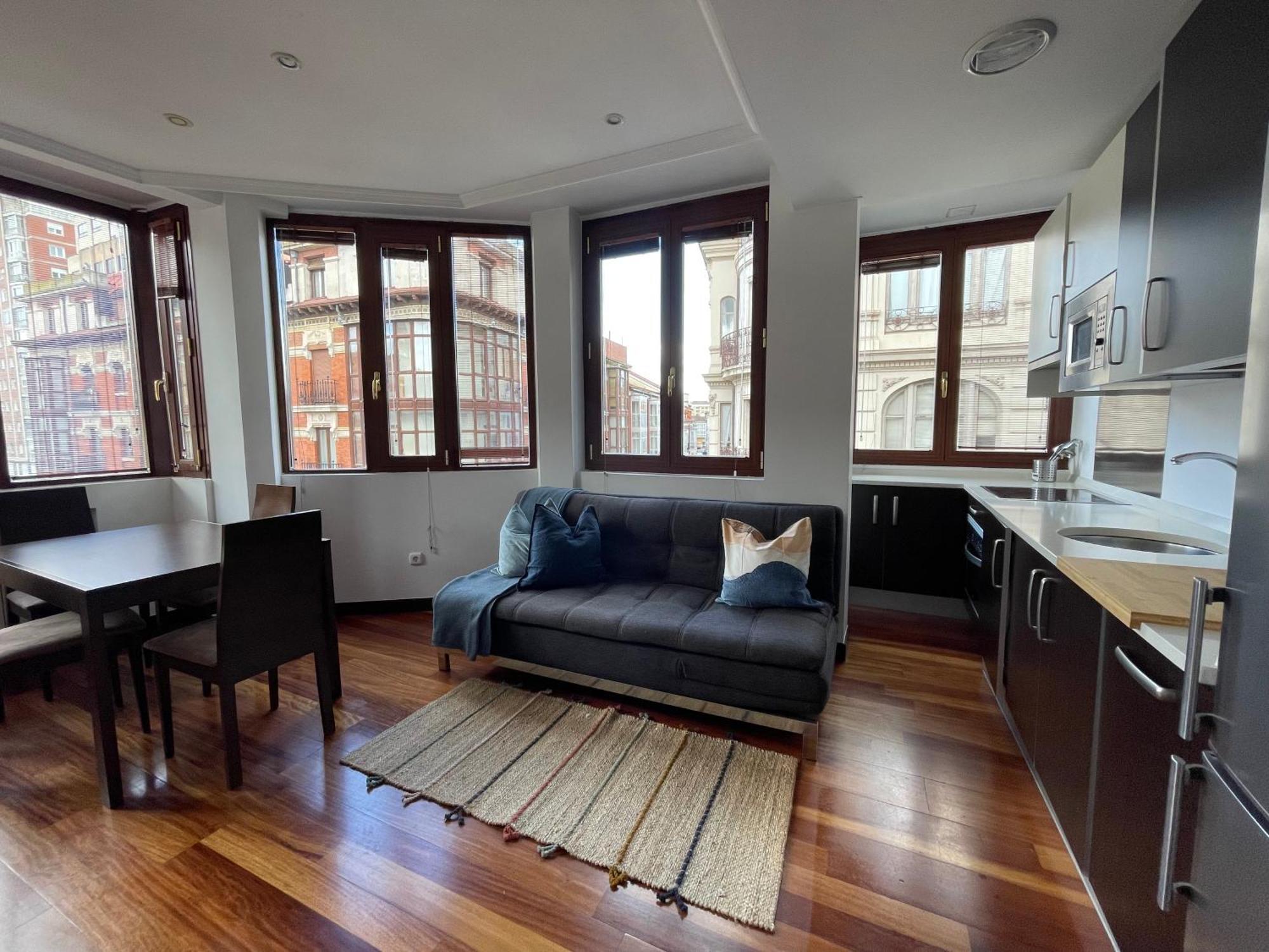 Atuaire Home Vivienda B Luminosa Parking Incluido En Plena Calle Comercial Burgo Exterior foto