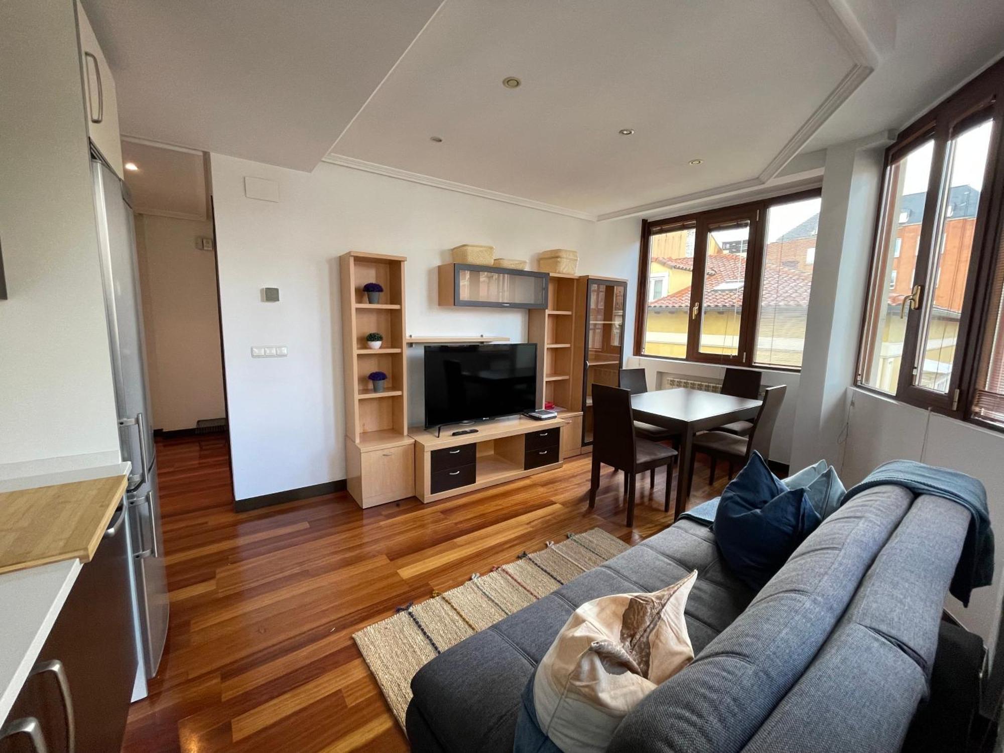 Atuaire Home Vivienda B Luminosa Parking Incluido En Plena Calle Comercial Burgo Exterior foto